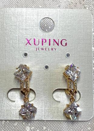 Серьги xuping jewelry2 фото