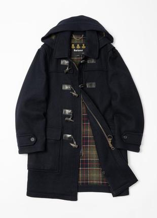 Barbour classic duffle wool coat мужское пальто