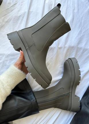 Черевики - boots khaki field