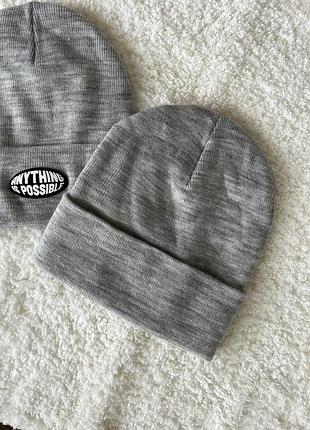 Шапка. жіноча шапка. демісезонна шапка. h&m