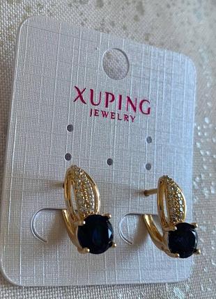 Серьги xuping jewelry2 фото