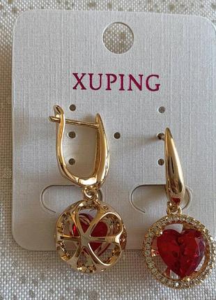 Серьги xuping jewelry4 фото