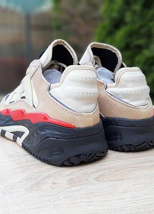 Мужские кроссовки adidas niteball beige бежевого цвета5 фото