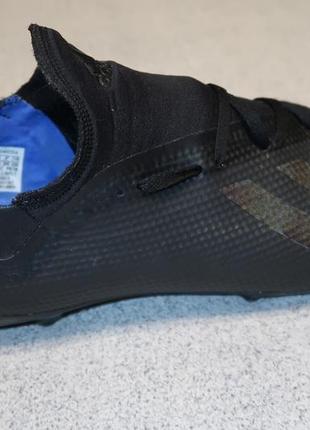 Футбольные бутсы с пластиковыми шипами adidas оригинал - 45 - 46 размер2 фото