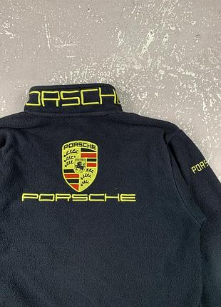 Porsche racing вінтажна флісова куртка бомбер дитяча