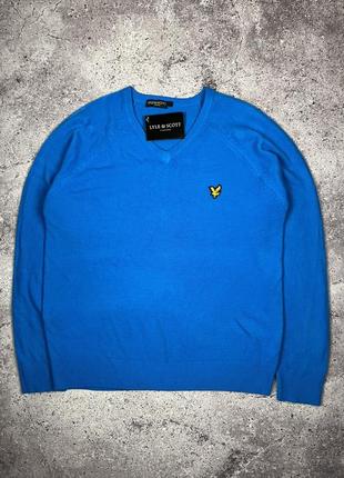 New лoнгслив светер lyle scott vintage