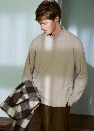 Чоловічий флісовий лонгслів uniqlo 5