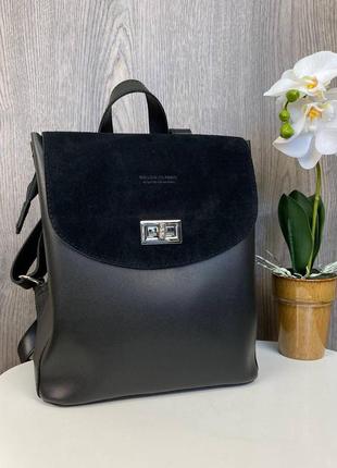 Жіночий міський прогулянковий рюкзак сумка-трансформер екошкіра, сумка-рюкзак для дівчат