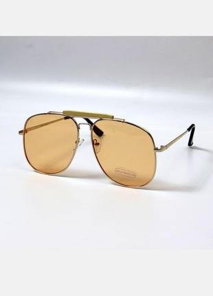 M170434(foto) солнечные очки gold1 фото