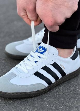 Кроссовки в стиле adidas samba5 фото