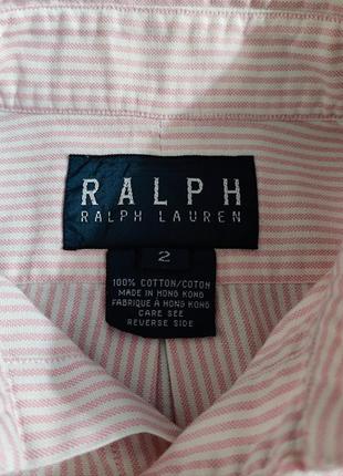 Ralph lauren, сорочка в смужку.4 фото