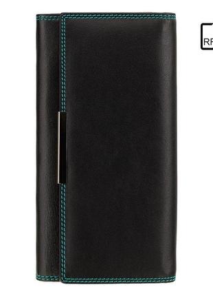 Кошелек женский visconti r11 paloma c rfid (black/rhumba)