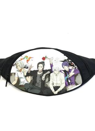 Поясная сумка бананка токийский гуль tokyo ghoul (gb tg 041) gear bag черная