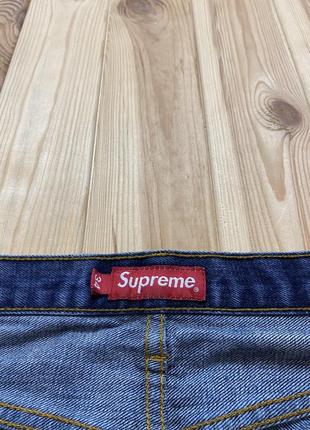 Оригинальные джинсы supreme selvage slim fit jeans6 фото