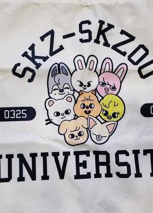 Сумка шоппер, шопер стрей кидс скзоо stray kids skzoo