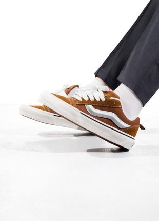 Vans knu skool brown6 фото