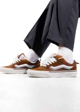 Vans knu skool brown4 фото