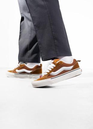 Vans knu skool brown9 фото