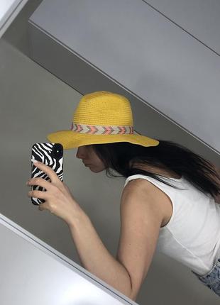 Соломенная шляпка шляпа канотье7 фото