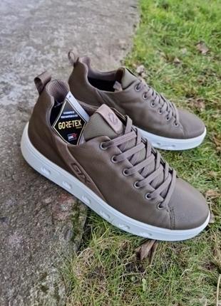 Водонепроницаемые кеды кроссовки ecco street 720 gore-tex (520804) / разм.43 оригинал