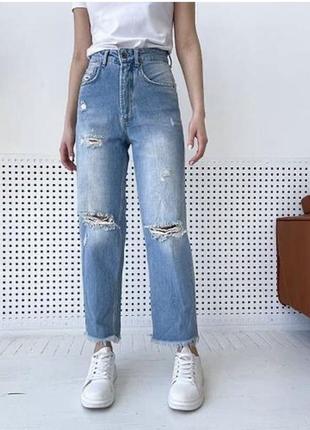 Крутезні джинси бойфренд denim&co1 фото