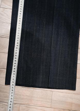 Maine брюки в клетку офис вариант, классика, большой размер6 фото