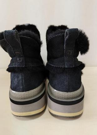 Нюанс женские замшевые ботинки на меху deckers x lab ko-z snpr mid wedge lifestyle boot 11188056 фото