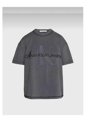 Футболка oversize от ck7 фото