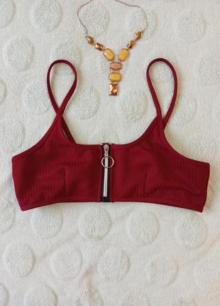 Микротоп shein размер м топ топик верх от купальника бикини бюстгальтер бюст бюстье бра бралет лифчик лиф