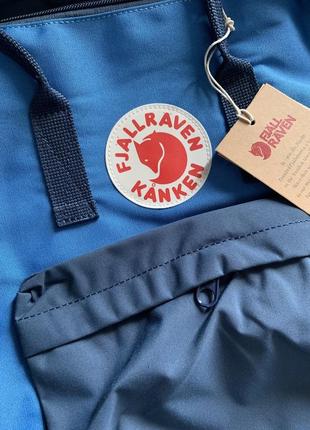 Рюкзак fjallraven kanken blue купить фьялравен канкен синий темно синий3 фото