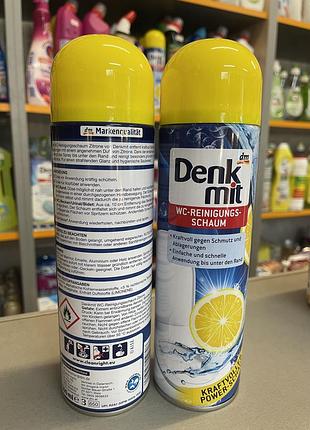 Пена для чистки унитаза denk mit! 500мл