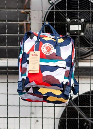 Рюкзак fjallraven kanken kamo купити фьялравен канкен різнобарвний3 фото