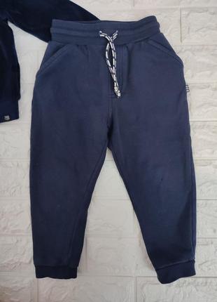 Флисовая кофта, свитшот и штаны на флисе george 2-3 года8 фото