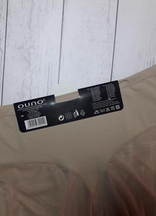 Безшовні коригуючі панталони імітація танга з сіточкою ouno труси шорти від натирання імітація стрінгів3 фото