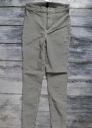 Классные новые брюки скинни divided гусиные лапки