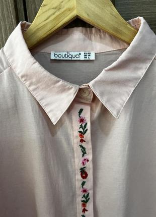 Рубашка,блузка с элементами вышивки.5 фото
