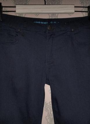 Женские темно-синие брюки штаны джинсы primark2 фото