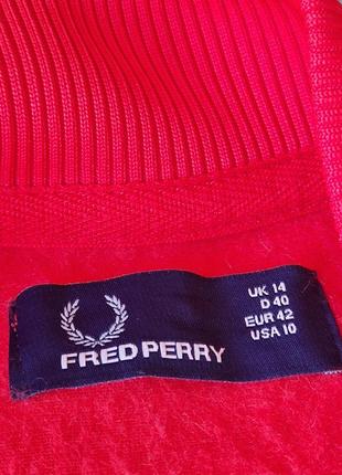 Cпортивная кофта олимпийка fred perry (оригинал).5 фото