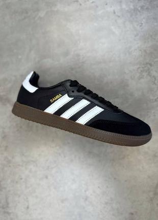 Adidas samba og black white gum