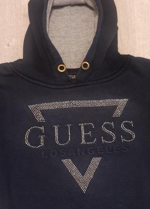 Женский утепленный худи,реглан guess2 фото