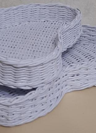 Сердце плетеное из бумажной лозы