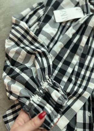 Блуза zara объемный бант3 фото