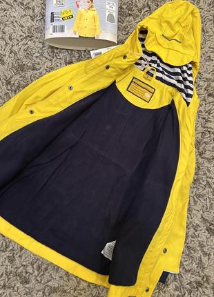 Куртка плащ дождевик на флисе на 6 лет3 фото