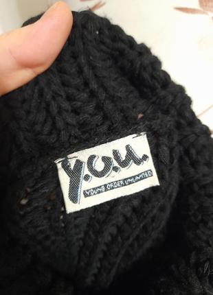 Кофта светр з прозорими рукавами сіткою в готичному стилі готика панк аніме y2k5 фото