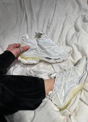 Женские кроссовки balenciaga runner white