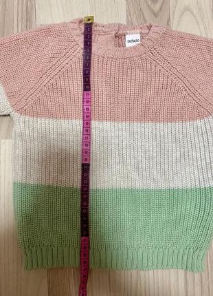 Вʼязаний светр ,кофта для дівчинки de facto3 фото