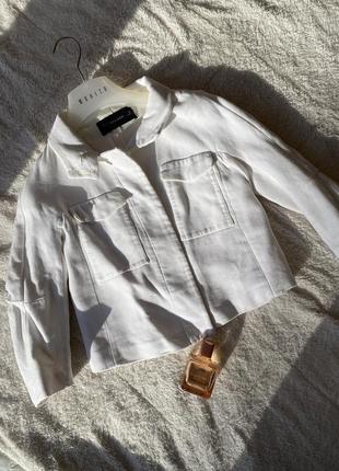 Zara жакет вкорочений 3/4 рукав, пальто, піджак