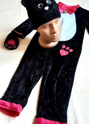Кошечка tu англия карнавальный костюм комбинезон кошка на 3-5 лет2 фото