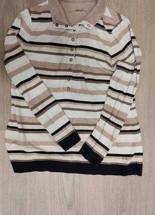 Лонгслив женский на кнопках