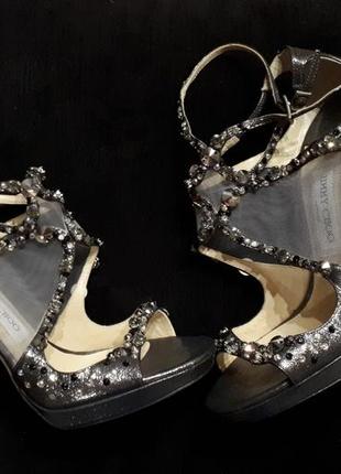 Босоніжки jimmy choo оригінал з камінням1 фото